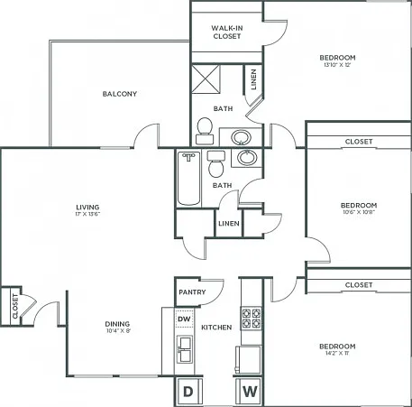Cypress (1347 SF) Cypress (1347 SF)