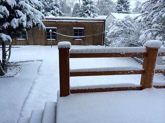Back Yard Toward Garage