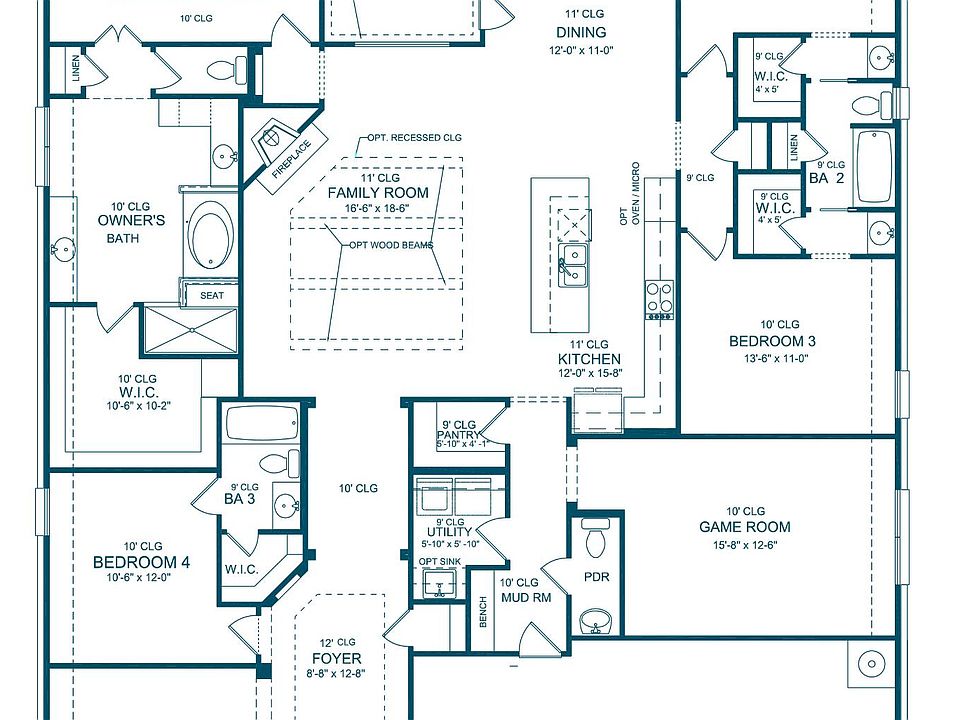 The Garner - Floor Plan