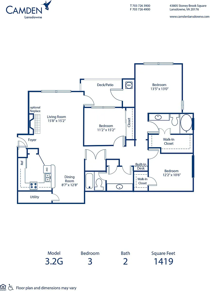Floor plan 32G