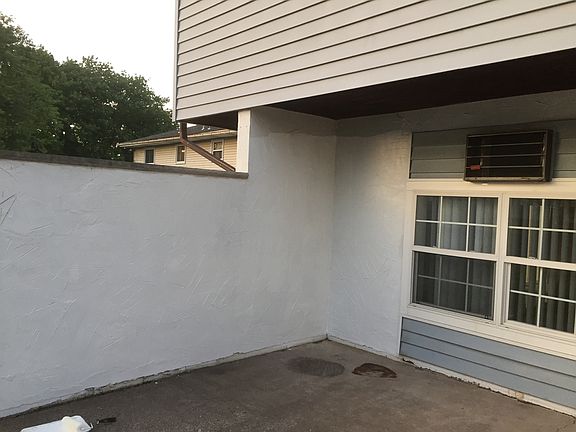 Back patio freshly painted
