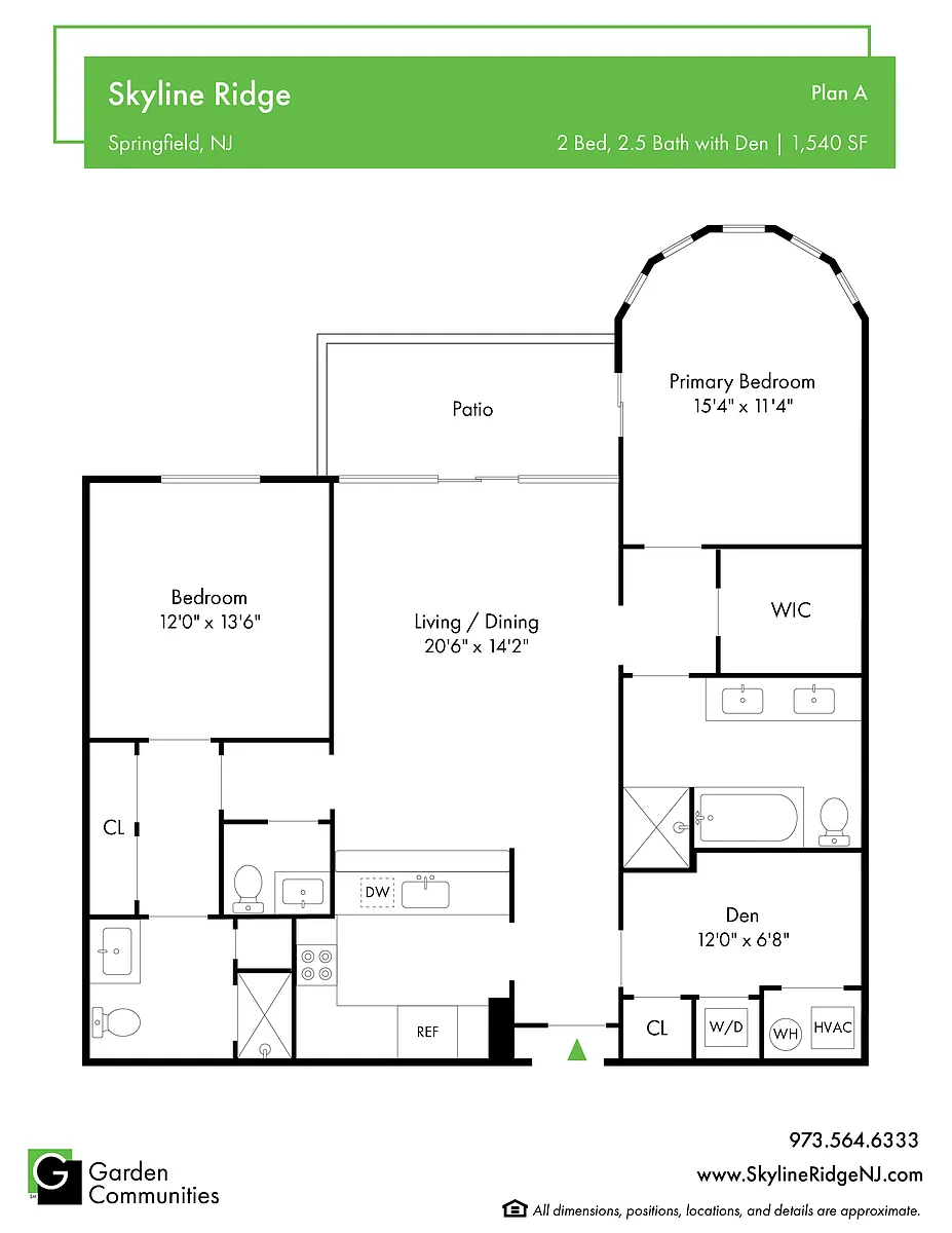 Floor plan $3.05/sq.ft. - Plan A