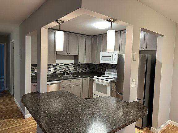 Renovated Kitchen and Bar Area