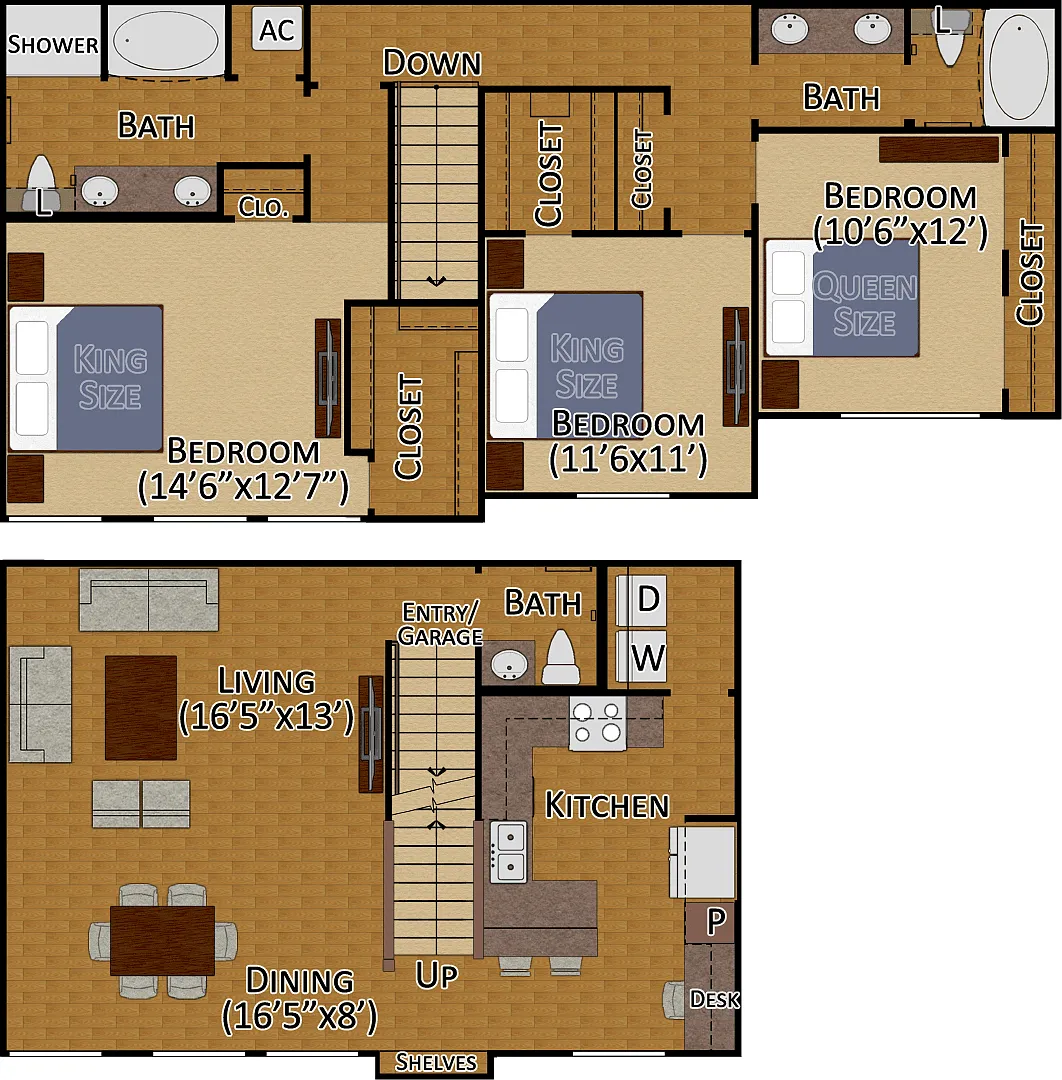 Floor plan TH