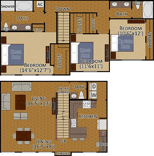 Floor plan TH