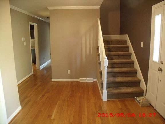 Foyer with Hardwood Floors
