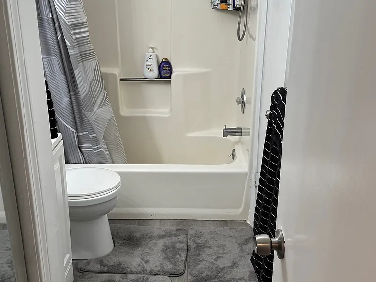 Upstairs bathroom is being updated
