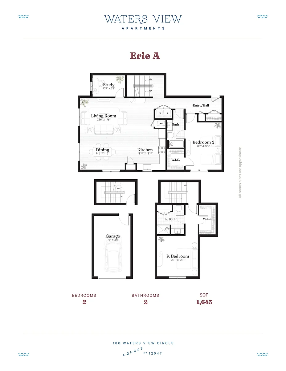 Floor plan Erie A