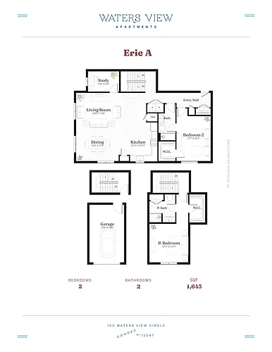 Floor plan Erie A