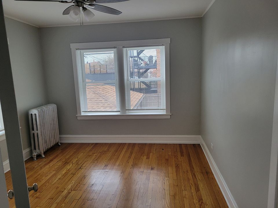 Both bedrooms have refinished hardwood floors and closets