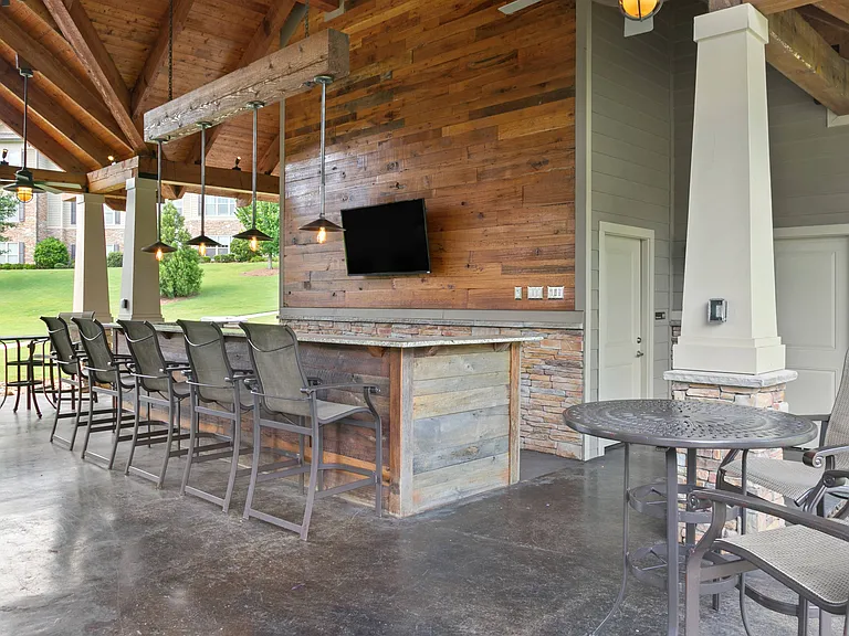 Outdoor Community Kitchen Area