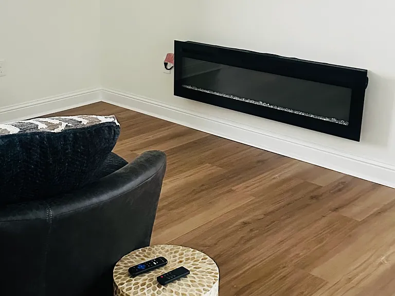 living room fire place