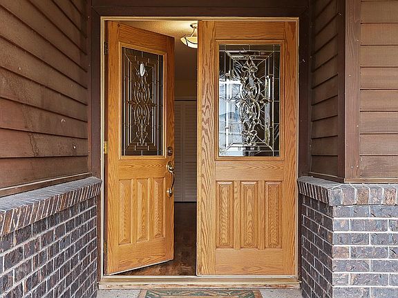 Front doors into home