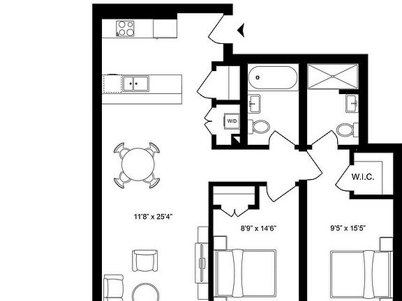 2nd image of 818 Bergen St #24