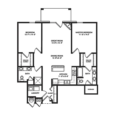 Floor plan Four Seasons II