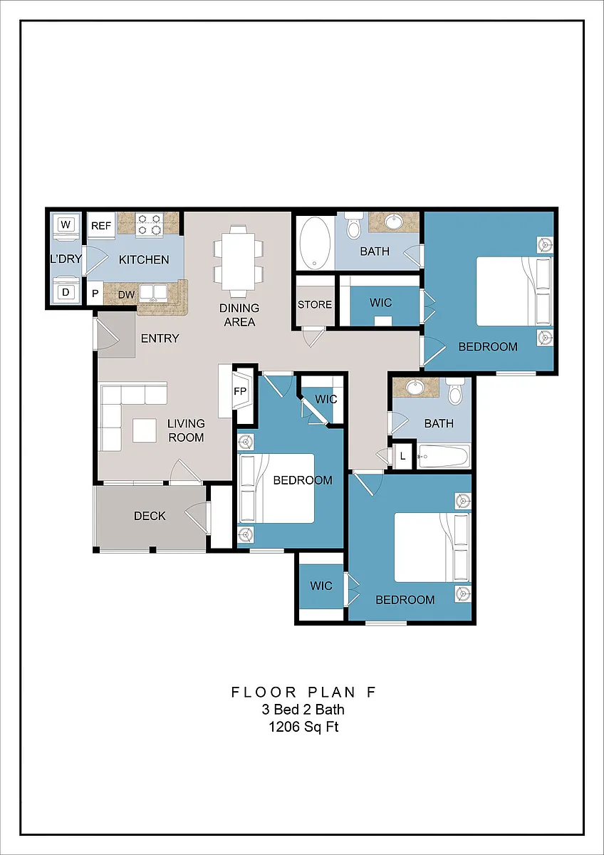 Floor plan F Plan