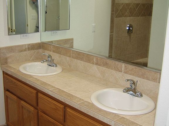 Master Bath /Shower in Mirror
