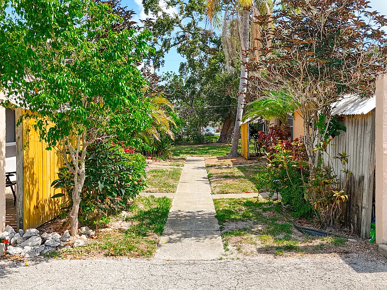 Front walk