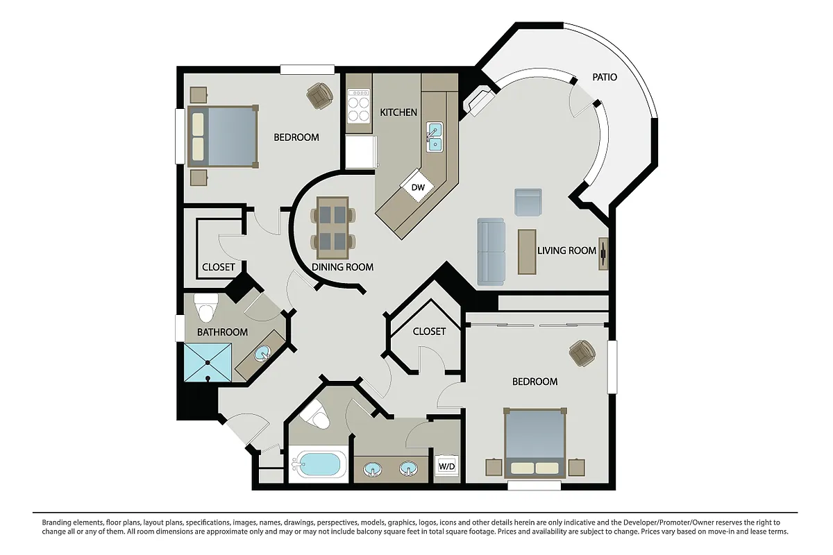 Floor plan Sunset