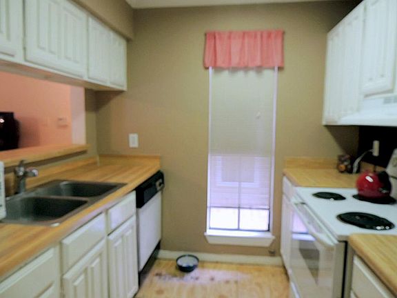 New faucet on kitchen sink.