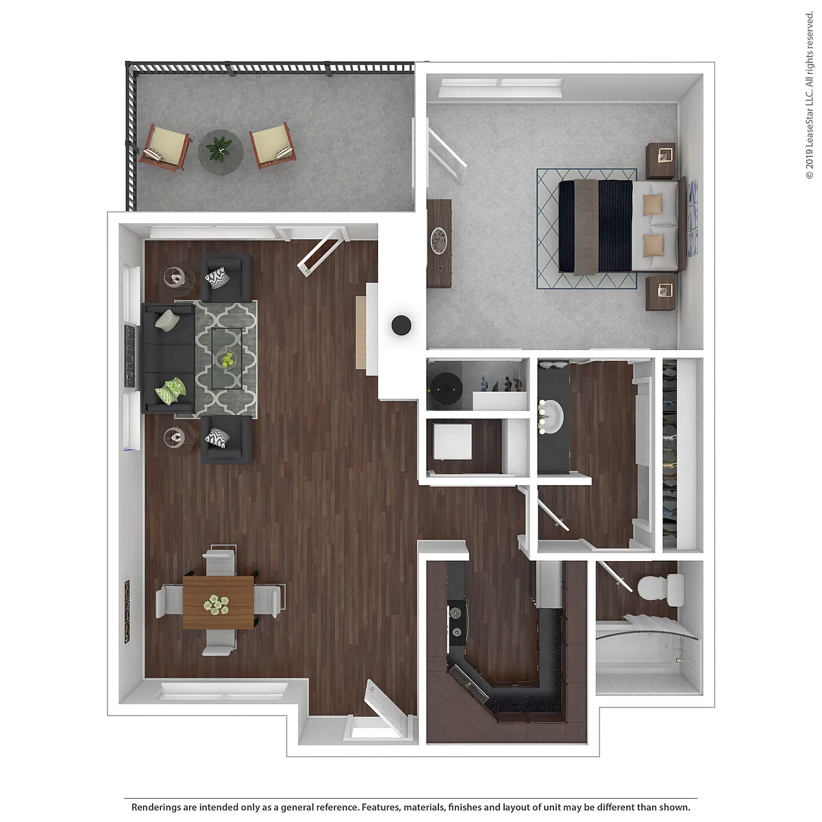 Floor plan A5--Renovated