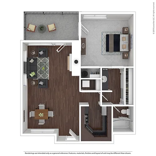 Floor plan A5--Renovated