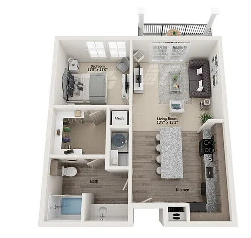 Floor plan A1