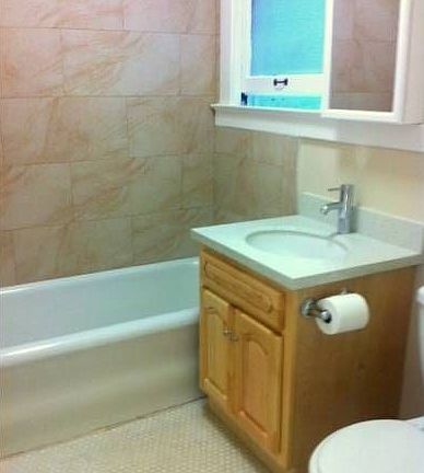 Clean updated Bathroom