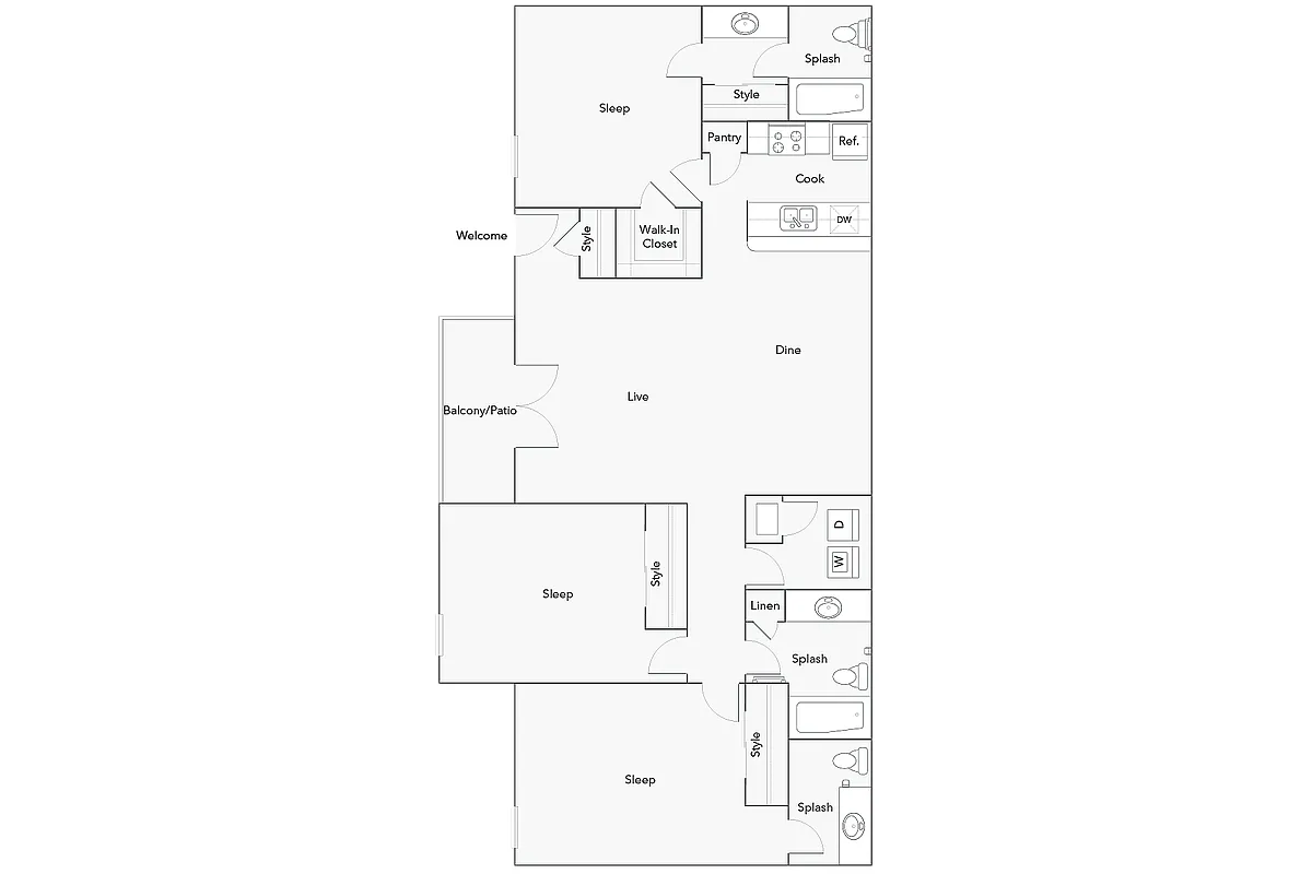 Floor plan Dormont