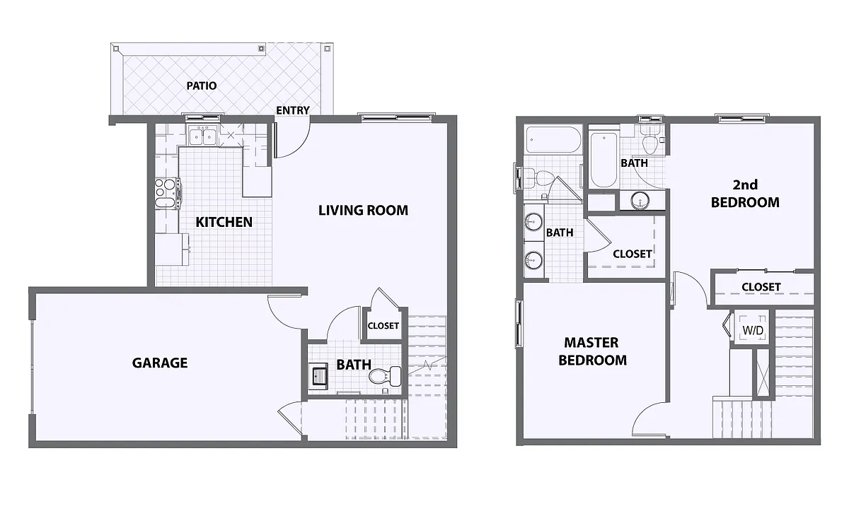 Floor plan 2X25