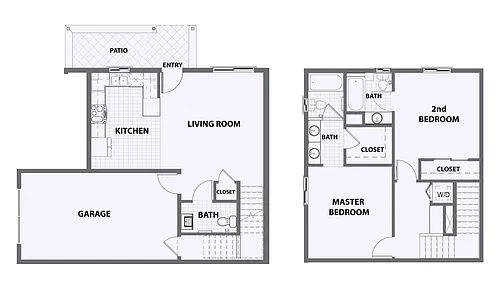 Floor plan 2X25
