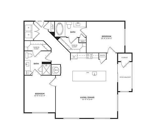 Floor plan B2