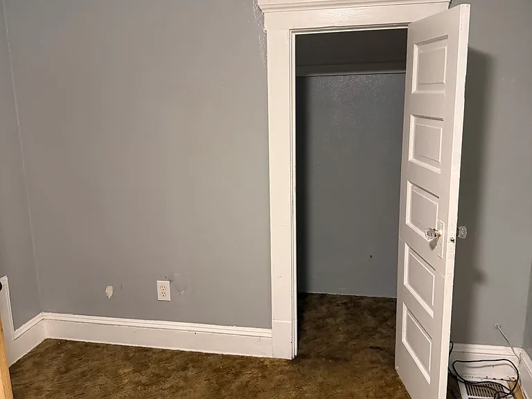 1st bedroom closet view