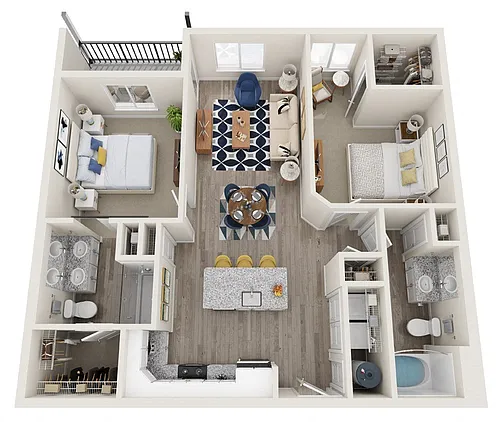 Floor plan Vanderbilt