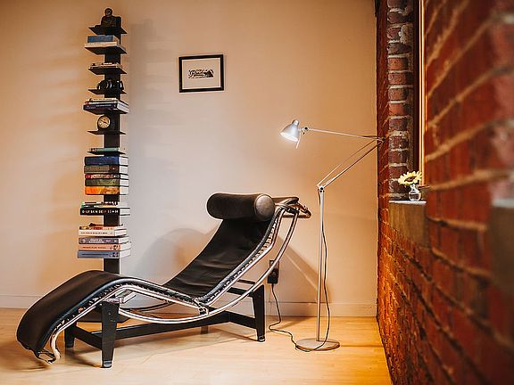 classic loft style living