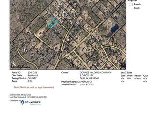 0 Cameron Ct LOT 32, Dublin, GA 31021