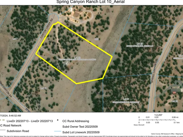 10 Canyon Creek Rd, Quemado, NM 87829