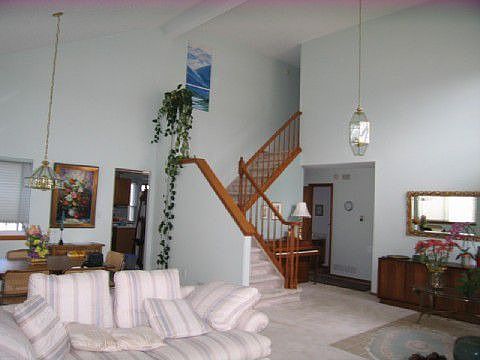 Living room. Expansive entry!