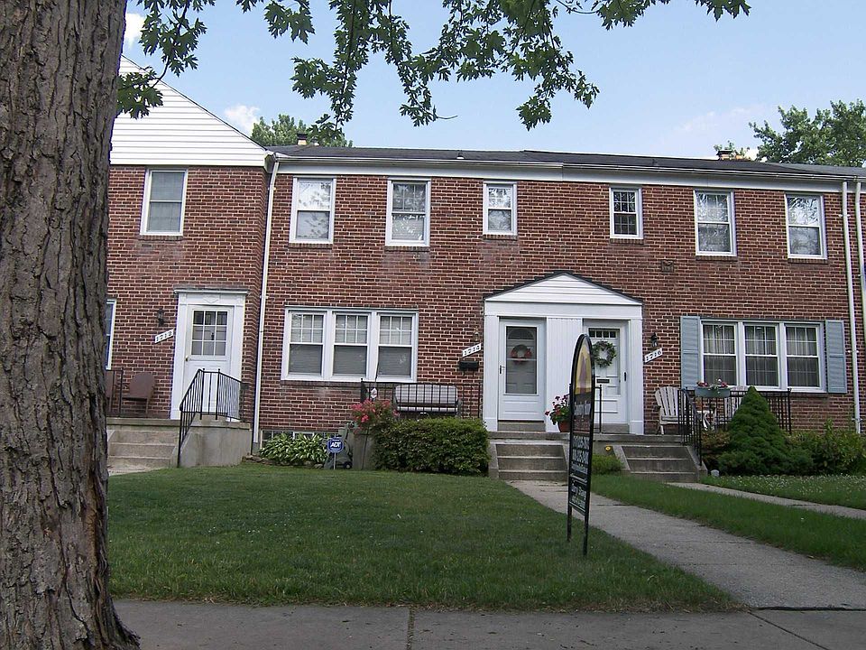 Front View on a lovely tree lined strett