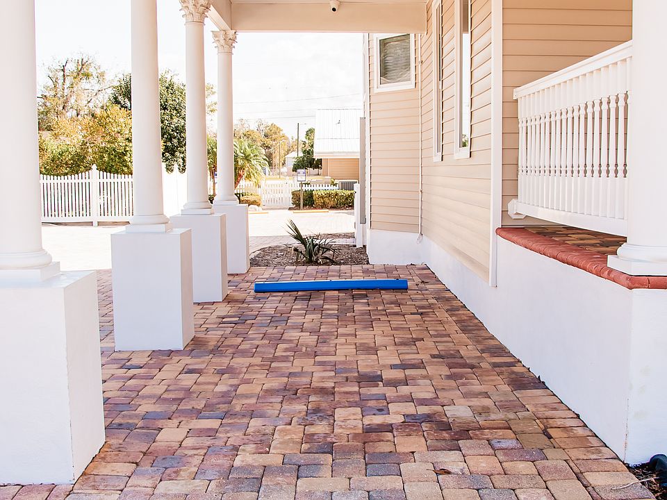 View of front porch