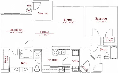 Floor plan B2