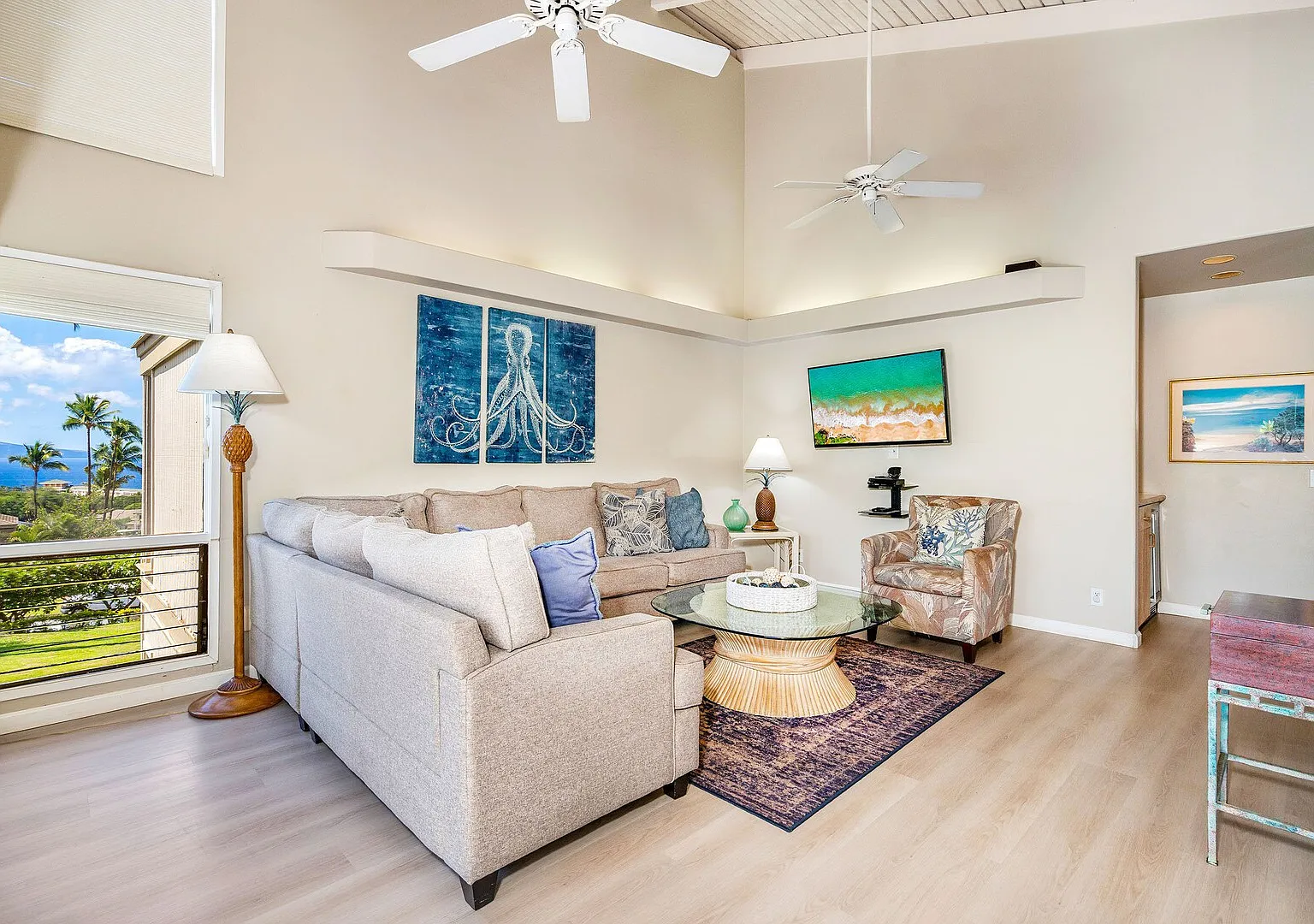 Wailea Ekolu 510 - Ocean Views, Private Lanais, Renovated 2-Story with — Photo 2