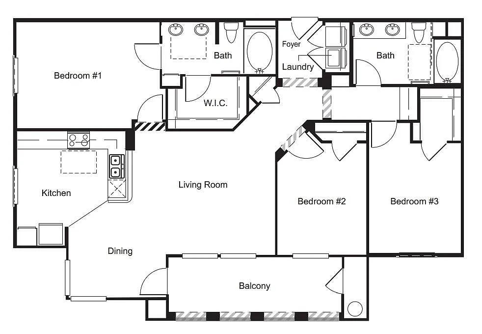 Floor plan C-1