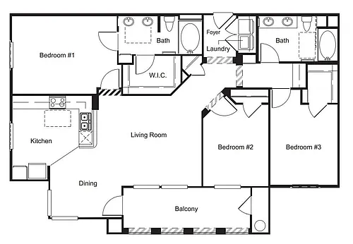 Floor plan C-1