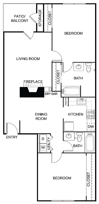 Floor plan B4