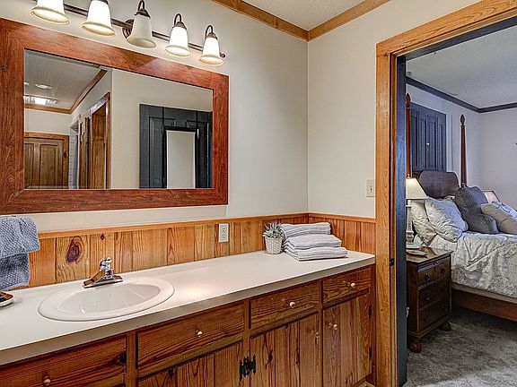 Full bath on first floor.
