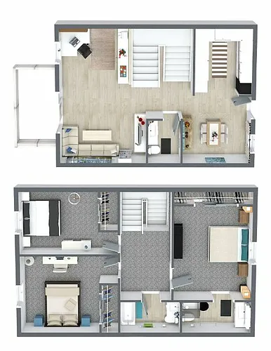 Floor plan 3 Bedroom