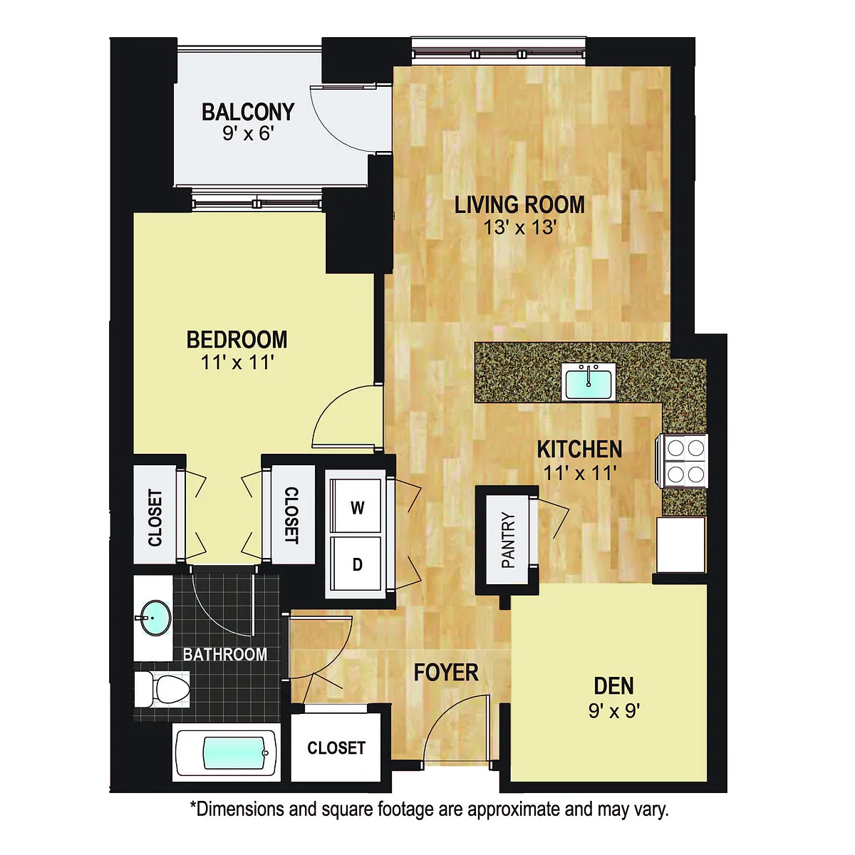 Floor plan B1