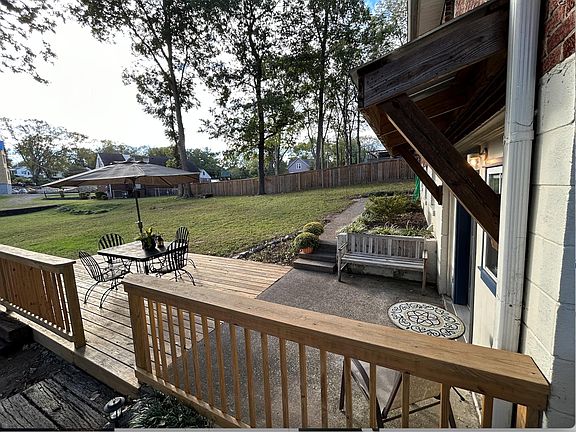 Back Deck And Yard