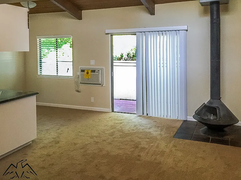 Including wood burning fireplace